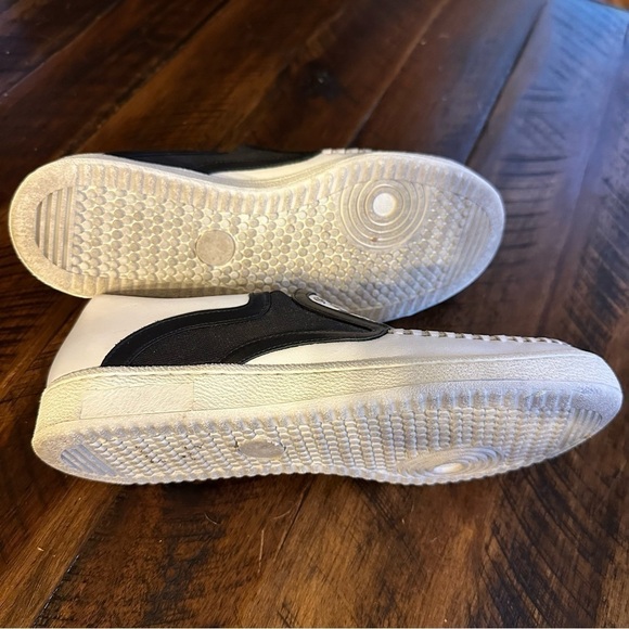 Thakoon Addition Warwick 5 Sneakers White Black Cutout Slip-On Size 38 US 7.5 - Picture 4 of 7